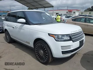 2016 Land Rover Range Rover HSE z VIN SALGS2PF3GA305794, wystawiony jako IAAI lot #41921836 z przebiegiem 76 038 mil mil oraz . Historia ofert i sprzedaży dostępna na DreamBid. Obrazek 1.