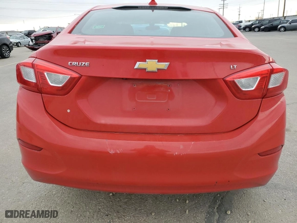 2017 Chevrolet Cruze LT with VIN 1G1BE5SM4H7105773, listed as a Copart auction lot 48922855 with 122,187 mi miles and Salvage Title. Bid and sale history available at carsss.com. Image 6.