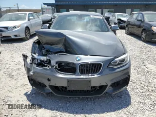 2015 BMW 2 Series M235i with VIN WBA1J7C55FV253647, listed as a Copart auction lot 60231395 with 57,639 mi miles and Salvage title. Bid and sale history available at DreamBid. Image 5.