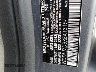 2014 Mercedes-Benz CLS-Class CLS 550 with VIN WDDLJ7DBXEA131541, listed as a Copart auction lot 56754854 with 30,169 mi miles and Salvage Title. Bid and sale history available at carsss.com. Image 15.