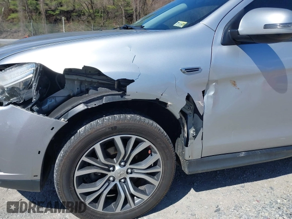 2018 Mitsubishi Outlander Sport ES 2.0 with VIN JA4AR3AU3JU016579, listed as a IAAI auction lot 41890008 with 182,268 mi miles. Bid and sale history available at carsss.com. Image 6.