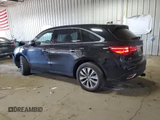 2014 Acura MDX Technology with VIN 5FRYD4H48EB021045, listed as a Copart auction lot 56989335 with 225,400 mi miles and Non repairable. Bid and sale history available at DreamBid. Image 2.