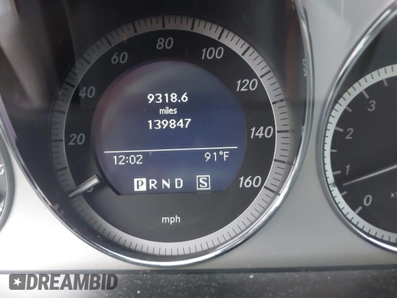 2009 Mercedes-Benz C 300 Sport with VIN WDDGF54X99R073447, listed as a IAAI auction lot 42341522 with 139,847 mi miles and . Bid and sale history available at DreamBid. Image 7.