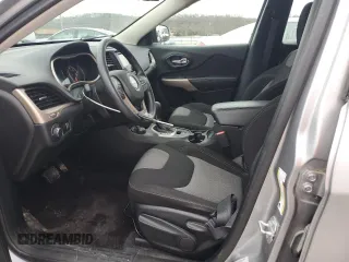 2017 Jeep Cherokee Sport with VIN 1C4PJMAS5HW632004, listed as a Copart auction lot 48033275 with 95,496 mi miles and Salvage Title. Bid and sale history available at carsss.com. Image 7.