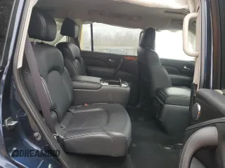 2024 Infiniti QX80 LUXE with VIN JN8AZ2AE0R9329875, listed as a Copart auction lot 46489615 with 28,834 mi miles and Non Repairable. Bid and sale history available at carsss.com. Image 11.