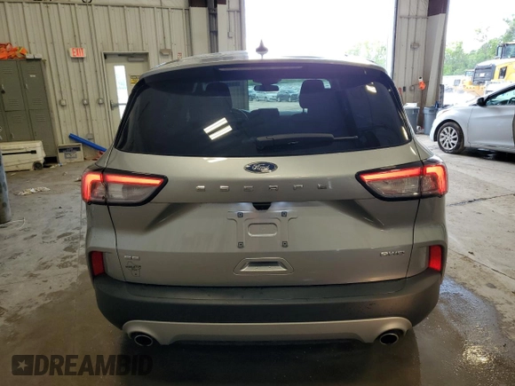 2022 Ford Escape SE with VIN 1FMCU9G66NUB79687, listed as a Copart auction lot 61151065 with 25,221 mi miles and Salvage title. Bid and sale history available at DreamBid. Image 6.