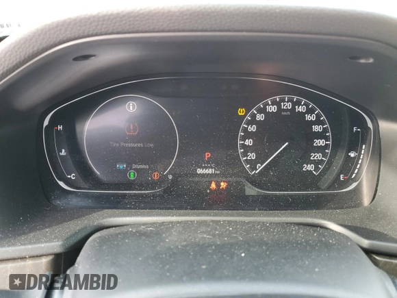 2019 Honda Accord Touring with VIN 1HGCV1F93KA804785, listed as a Copart auction lot 89087255 with 66,681 mi miles and Salvage title. Bid and sale history available at DreamBid. Image 9.