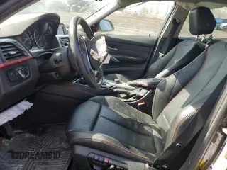 2015 BMW 3 Series 320i xDrive with VIN WBA3C3G59FNT51733, listed as a Copart auction lot 52123345 with Not provided miles and Salvage title. Bid and sale history available at DreamBid. Image 7.