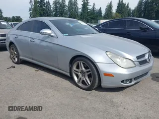 2006 Mercedes-Benz CLS 500 with VIN WDDDJ75X86A055382, listed as a IAAI auction lot 42785018 with 107,287 mi miles and . Bid and sale history available at DreamBid. Image 1.