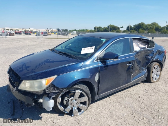 2012 Buick LaCrosse Leather with VIN 1G4GC5E30CF252625, listed as a IAAI auction lot 41779488 with 22,252 mi miles. Bid and sale history available at carsss.com. Image 2.