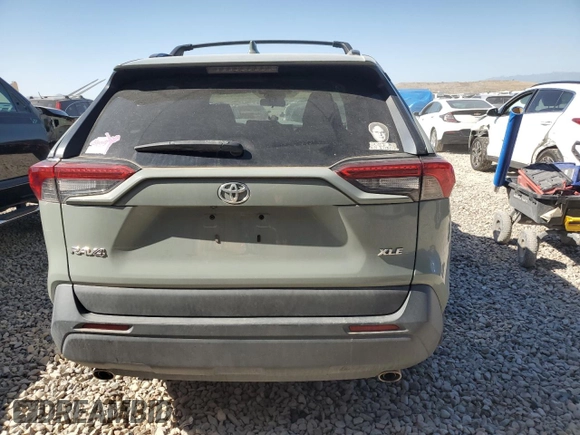2021 Toyota RAV4 XLE with VIN 2T3W1RFV4MW134798, listed as a Copart auction lot 58802435 with 74,495 mi miles and Salvage title. Bid and sale history available at DreamBid. Image 6.