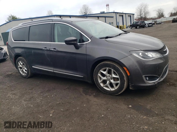 2017 Chrysler Pacifica Touring L Plus with VIN 2C4RC1EGXHR635948, listed as a Copart auction lot 51339225 with 67,055 mi miles and Salvage Title. Bid and sale history available at DreamBid. Image 4.