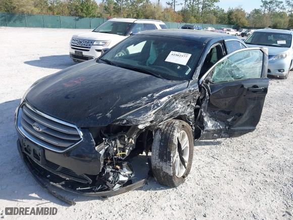 2018 Ford Taurus SEL with VIN 1FAHP2E85JG102966, listed as a IAAI auction lot 41902577 with 115,657 mi miles. Bid and sale history available at carsss.com. Image 17.