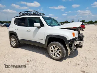 2018 Jeep Renegade Latitude with VIN ZACCJBBB2JPH65906, listed as a Copart auction lot 58846045 with 88,051 mi miles and Salvage title. Bid and sale history available at DreamBid. Image 4.