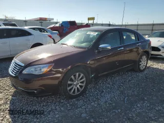 2013 Chrysler 200 Limited with VIN 1C3CCBCG3DN520540, listed as a Copart auction lot 49871155 with 129,138 mi miles and Salvage Title. Bid and sale history available at DreamBid. Image 1.
