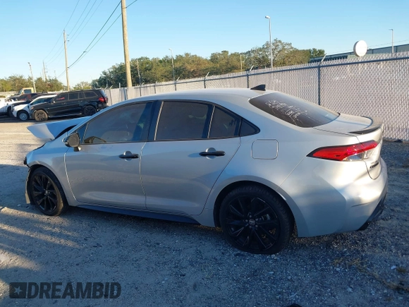 2021 Toyota Corolla SE with VIN 5YFS4MCE0MP076468, listed as a IAAI auction lot 41090349 with 55,781 mi miles. Bid and sale history available at carsss.com. Image 15.