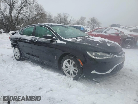 2015 Chrysler 200 Limited z VIN 1C3CCCAB2FN527267, wystawiony jako Copart lot #58697625 z przebiegiem 142 170 mil mil oraz Szkoda całkowita • Salvage title. Historia ofert i sprzedaży dostępna na DreamBid. Obrazek 4.
