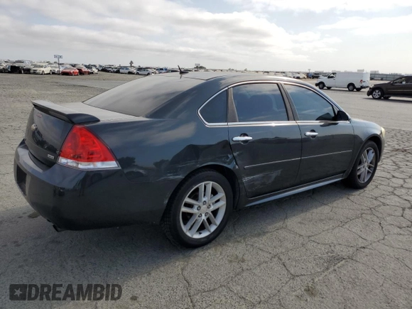 2014 Chevrolet Impala LTZ with VIN 2G1WC5E35E1106319, listed as a Copart auction lot 59260365 with 139,722 mi miles and Salvage title. Bid and sale history available at DreamBid. Image 3.