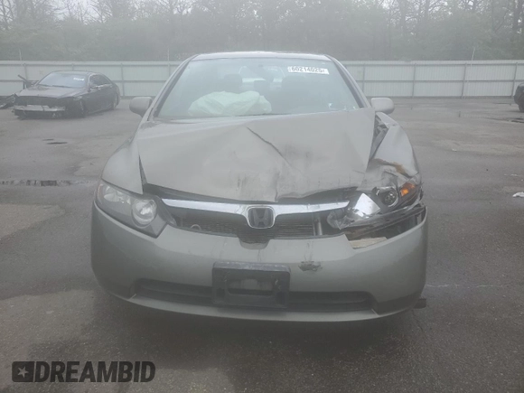 2008 Honda Civic LX z VIN 2HGFA16538H300057, wystawiony jako Copart lot #60214025 z przebiegiem 122 771 mil mil oraz Szkoda całkowita • Salvage title. Historia ofert i sprzedaży dostępna na DreamBid. Obrazek 5.