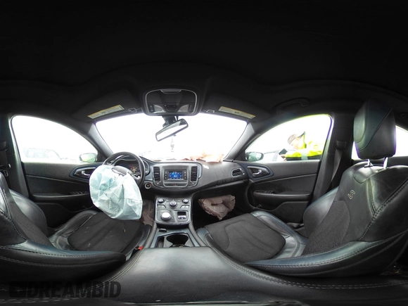 2015 Chrysler 200 S with VIN 1C3CCCBG3FN551796, listed as a IAAI auction lot 41694548 with 134,345 mi miles and . Bid and sale history available at carsss.com. Image 19.