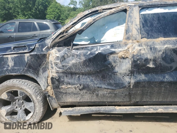 2019 Ram 1500 Big Horn with VIN 1C6SRFFT0KN870198, listed as a Copart auction lot 55661905 with 103,716 mi miles and Salvage title. Bid and sale history available at DreamBid. Image 7.