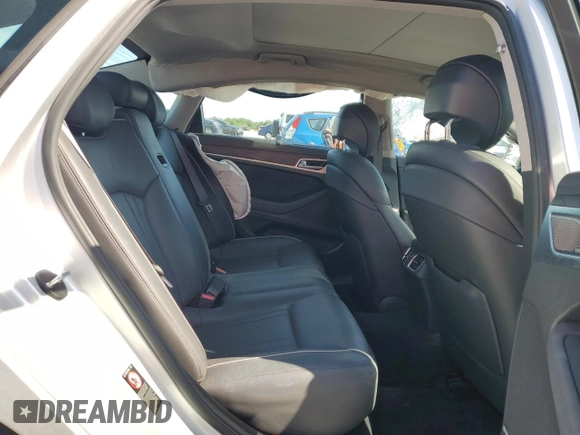 2019 Genesis G80 3.8L with VIN KMHGN4JE0KU299269, listed as a Copart auction lot 52155675 with 65,743 mi miles and Salvage title. Bid and sale history available at DreamBid. Image 10.