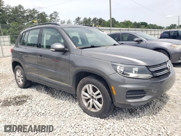 2015 Volkswagen Tiguan R-Line with VIN WVGAV7AXXFW536806, listed as a Copart auction lot 56433075 with 151,143 mi miles and Clean Title. Bid and sale history available at DreamBid. Image 4.