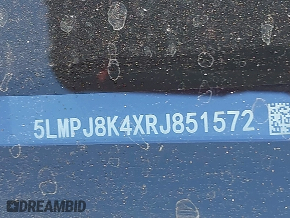 2024 Lincoln Nautilus Reserve с VIN 5LMPJ8K4XRJ851572, выставлен на аукционе IAAI как лот 41643399 с пробегом 12 782 миль миль и . История ставок и продаж доступна на DreamBid. Изображение 18.