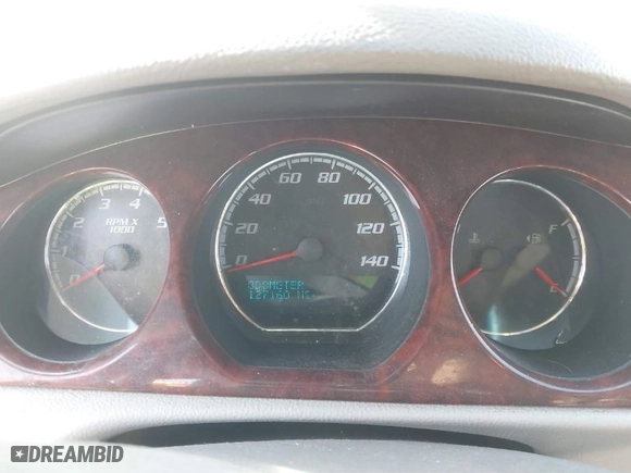 2009 Buick Lucerne CXL with VIN 1G4HD57109U104315, listed as a IAAI auction lot 41796136 with 127,160 mi miles. Bid and sale history available at carsss.com. Image 7.