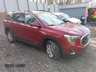 2020 GMC Terrain SLE with VIN 3GKALTEV2LL172754, listed as a IAAI auction lot 41834716 with 44,999 mi miles. Bid and sale history available at carsss.com. Image 1.