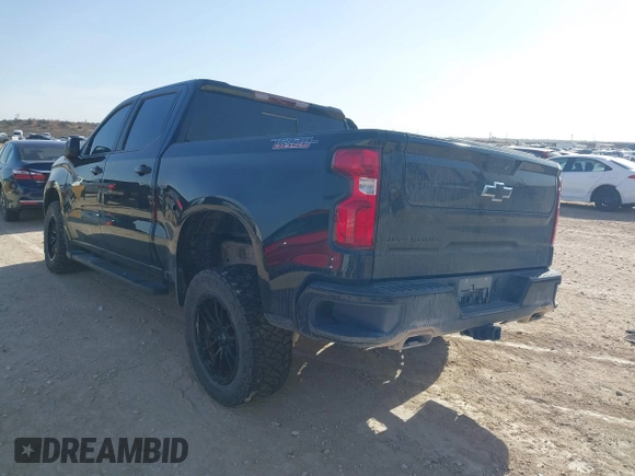 2021 Chevrolet Silverado 1500 LT Trail Boss with VIN 3GCPYFED4MG473147, listed as a IAAI auction lot 41466515 with 92,852 mi miles and . Bid and sale history available at DreamBid. Image 3.