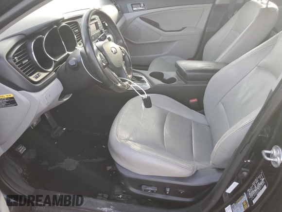 2013 Kia Optima EX with VIN 5XXGN4A79DG118068, listed as a Copart auction lot 47100765 with 154,890 mi miles and Salvage Title. Bid and sale history available at carsss.com. Image 7.