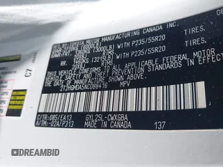 2022 Lexus RX 450h с VIN 2T2HGMDA5NC088416, выставлен на аукционе IAAI как лот 42587808 с пробегом 34 723 миль миль и . История ставок и продаж доступна на DreamBid. Изображение 9.