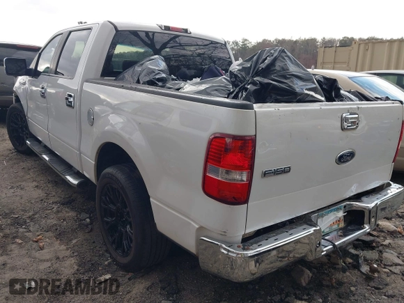 2005 Ford F-150 XLT with VIN 1FTRW12W35KC97855, listed as a IAAI auction lot 41726385 with 295,397 mi miles. Bid and sale history available at carsss.com. Image 3.