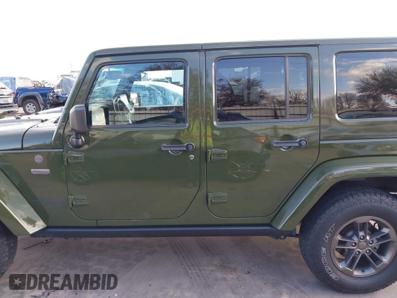 2016 Jeep Wrangler Unlimited Sahara with VIN 1C4BJWEGXGL249638, listed as a IAAI auction lot 41090024 with 98,345 mi miles and . Bid and sale history available at DreamBid. Image 15.