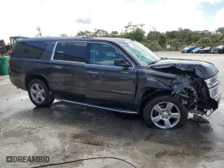 2018 Chevrolet Suburban Premier with VIN 1GNSCJKC9JR168124, listed as a Copart auction lot 69180224 with 119,776 mi miles and Non Repairable. Bid and sale history available at carsss.com. Image 4.
