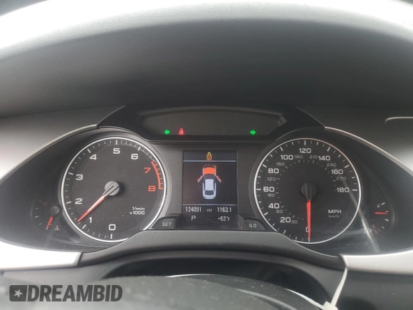 2009 Audi A4 3.2L Prestige with VIN WAUMK78K19N046315, listed as a Copart auction lot 44050865 with 124,091 mi miles and Salvage Title. Bid and sale history available at carsss.com. Image 9.
