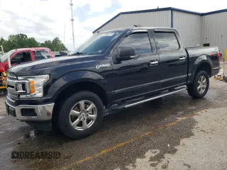 2020 Ford F-150 XL with VIN 1FTEW1E44LKF51143, listed as a Copart auction lot 56980275 with 93,447 mi miles and Salvage title. Bid and sale history available at DreamBid. Image 1.