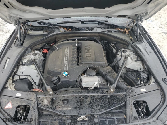 2014 BMW 5 Series 535i with VIN WBA5B1C59ED474829, listed as a Copart auction lot 54089485 with 202,433 mi miles and Clean Title. Bid and sale history available at carsss.com. Image 11.
