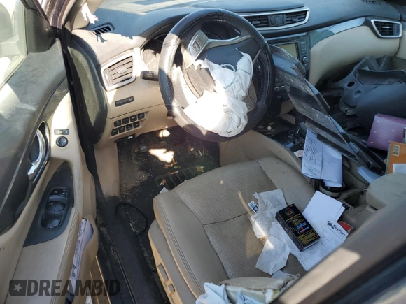 2016 Nissan Rogue SL with VIN 5N1AT2MV6GC759950, listed as a Copart auction lot 70302714 with Not Provided miles and Salvage Title. Bid and sale history available at DreamBid. Image 8.