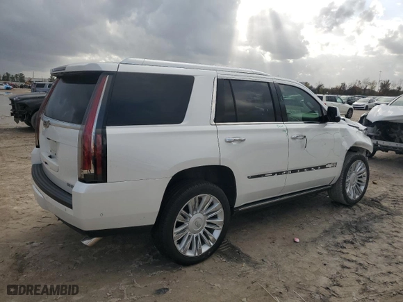 2018 Cadillac Escalade Platinum with VIN 1GYS4DKJXJR196594, listed as a Copart auction lot 84545204 with 102,462 mi miles and Salvage Title. Bid and sale history available at carsss.com. Image 3.