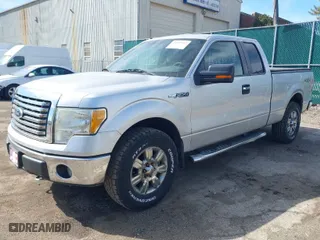 2010 Ford F-150 XL with VIN 1FTEX1E89AFD51980, listed as a IAAI auction lot 41815513 with 0 mi miles. Bid and sale history available at carsss.com. Image 2.