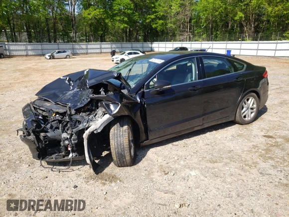 2015 Ford Fusion SE with VIN 1FA6P0HD2F5120560, listed as a Copart auction lot 52131115 with 156,289 mi miles and Salvage Title. Bid and sale history available at DreamBid. Image 1.