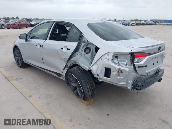 2023 Toyota Corolla SE with VIN JTDS4MCE0P3514662, listed as a IAAI auction lot 41878857 with 52,674 mi miles and . Bid and sale history available at DreamBid. Image 3.