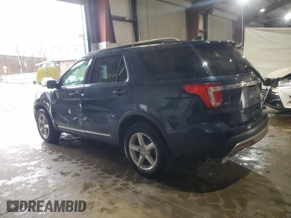 2016 Ford Explorer XLT with VIN 1FM5K8D80GGC53251, listed as a Copart auction lot 48469645 with 142,984 mi miles and Salvage Title. Bid and sale history available at DreamBid. Image 2.
