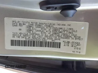 2004 Toyota Sienna XLE with VIN 5TDZA22C84S218262, listed as a IAAI auction lot 41585704 with 204,815 mi miles and . Bid and sale history available at DreamBid. Image 9.