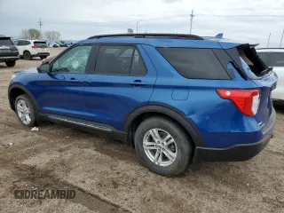 2020 Ford Explorer XLT z VIN 1FMSK8DH9LGB28875, wystawiony jako Copart lot #54262075 z przebiegiem 75 530 mil mil oraz Szkoda całkowita • Salvage title. Historia ofert i sprzedaży dostępna na DreamBid. Obrazek 2.