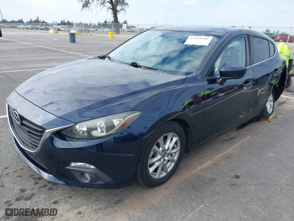 2016 Mazda Mazda3 i Grand Touring with VIN JM1BM1N74G1319656, listed as a IAAI auction lot 41561603 with 123,610 mi miles. Bid and sale history available at carsss.com. Image 17.