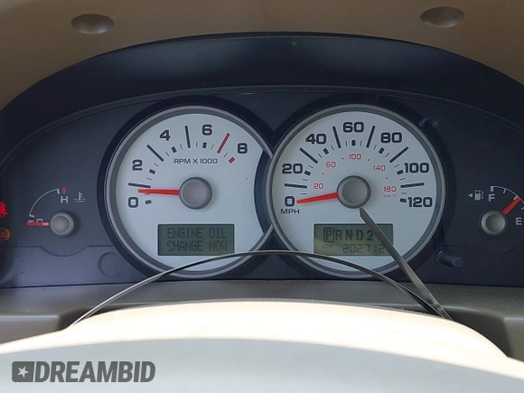 2005 Ford Escape Limited with VIN 1FMYU04135KA96157, listed as a IAAI auction lot 42339869 with 202,712 mi miles and . Bid and sale history available at DreamBid. Image 7.