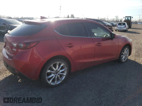 2015 Mazda 3 S Grand Touring with VIN JM1BM1M34F1276160, listed as a Copart auction lot 47063865 with 223,803 mi miles and Clean Title. Bid and sale history available at DreamBid. Image 3.